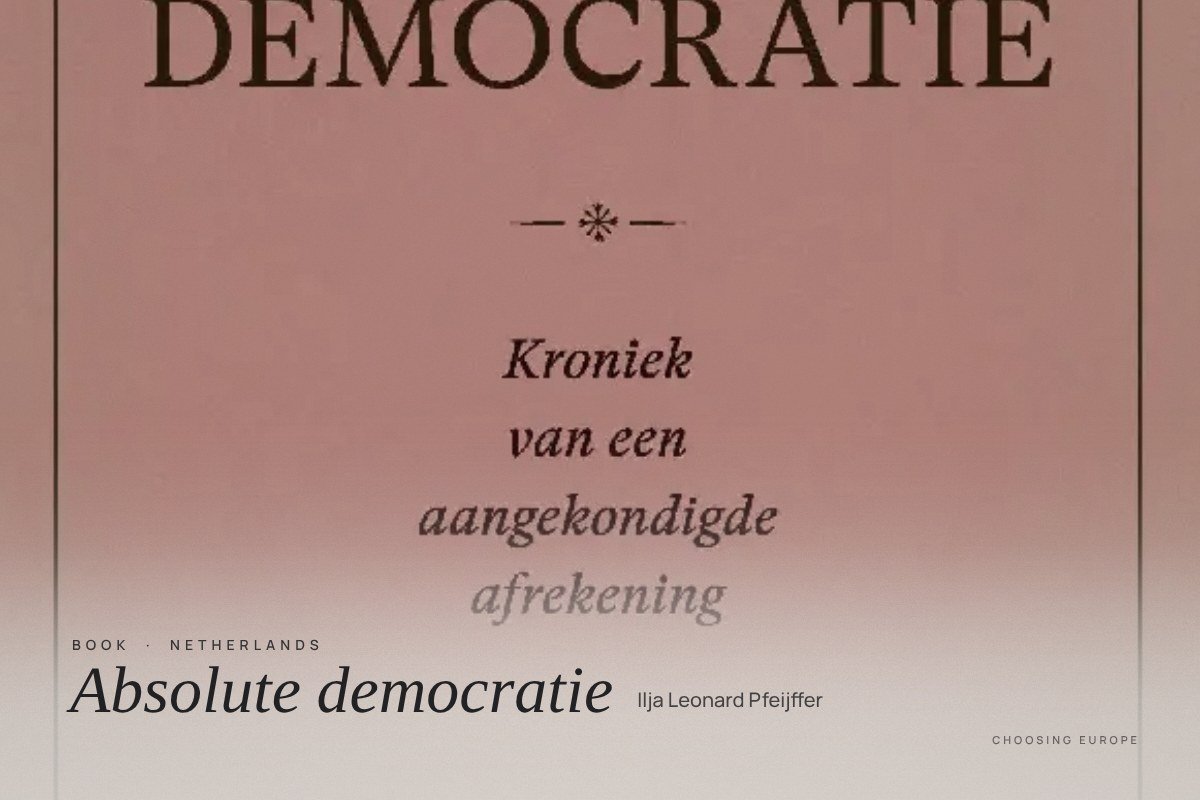 Cover of the book Absolute democratie by Ilja Leonard Pfeijffer