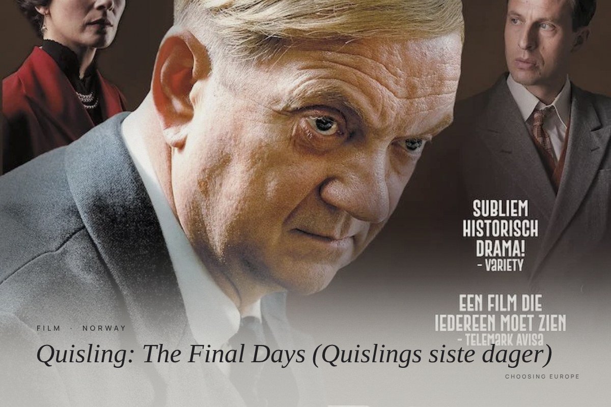 Poster of the Norwegian film Quisling: The Final Days
