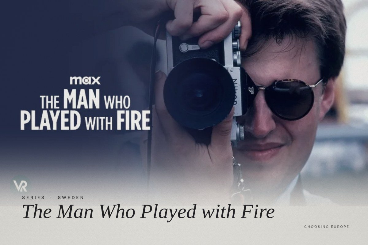 Promotional image of the Swedish series The Man Who Played with Fire